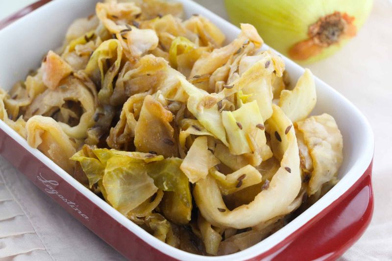 Sautéed Cabbage with Caraway Seeds