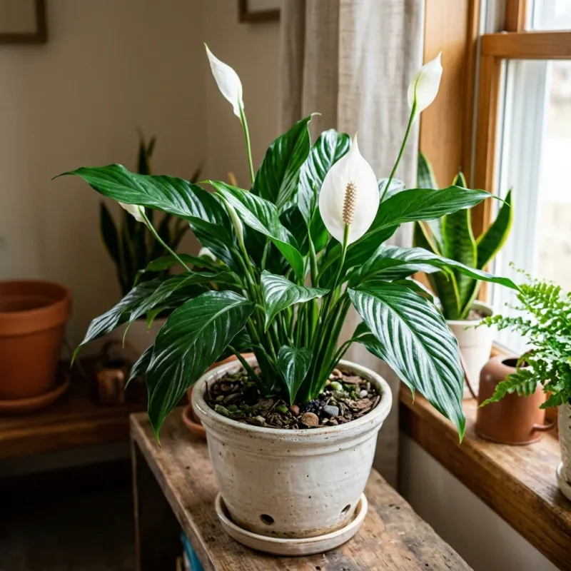 If symptoms persist, check light, temperature, and drainage