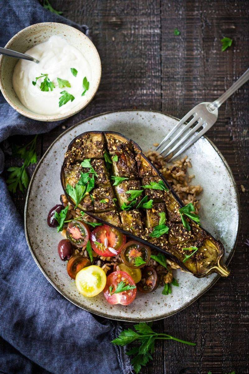 Grilled Eggplant with Za'atar