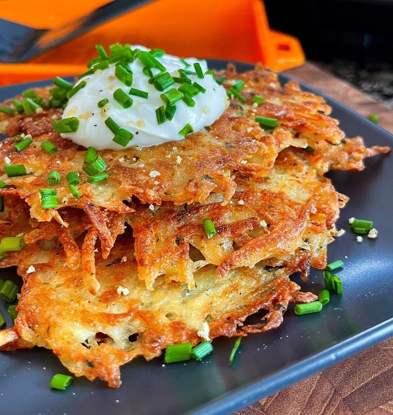 Crispy Potato Pancakes (Latke-Style)