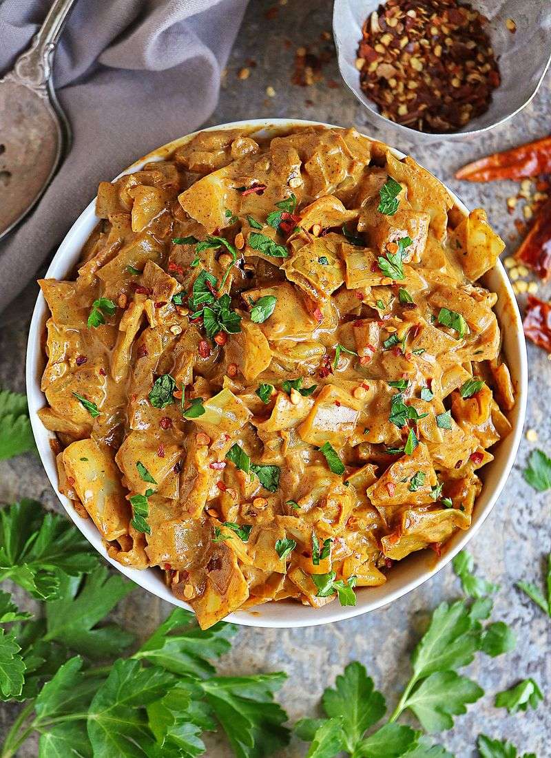 Potato And Cabbage Curry