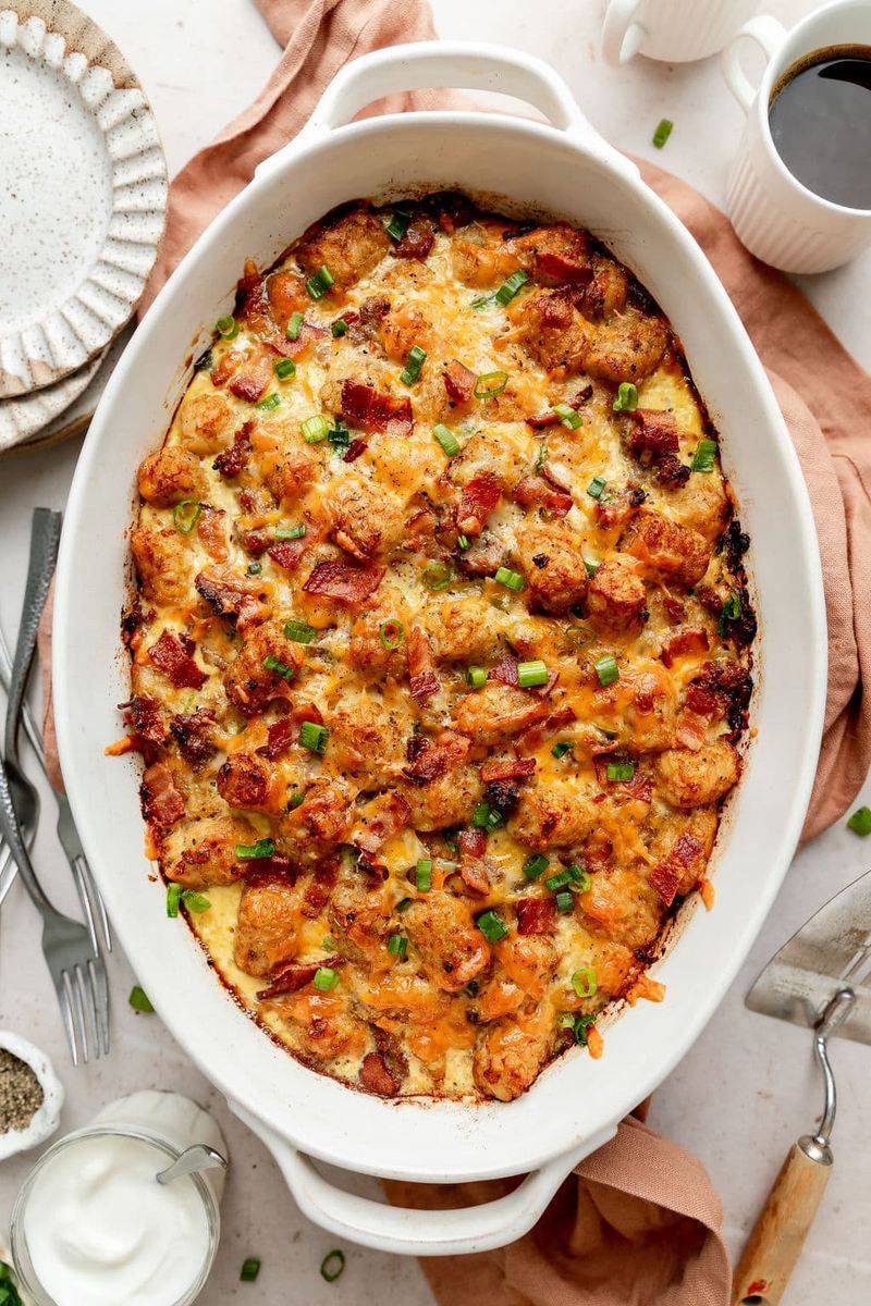Tater Tot Breakfast Casserole