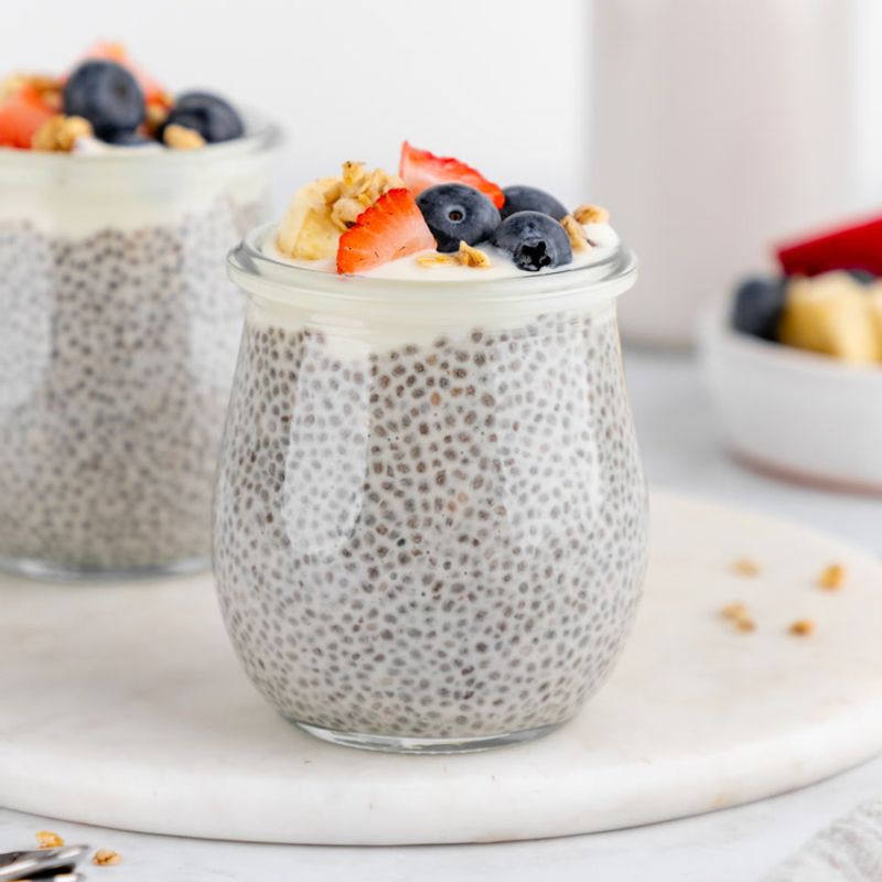 Chia Pudding With Vanilla