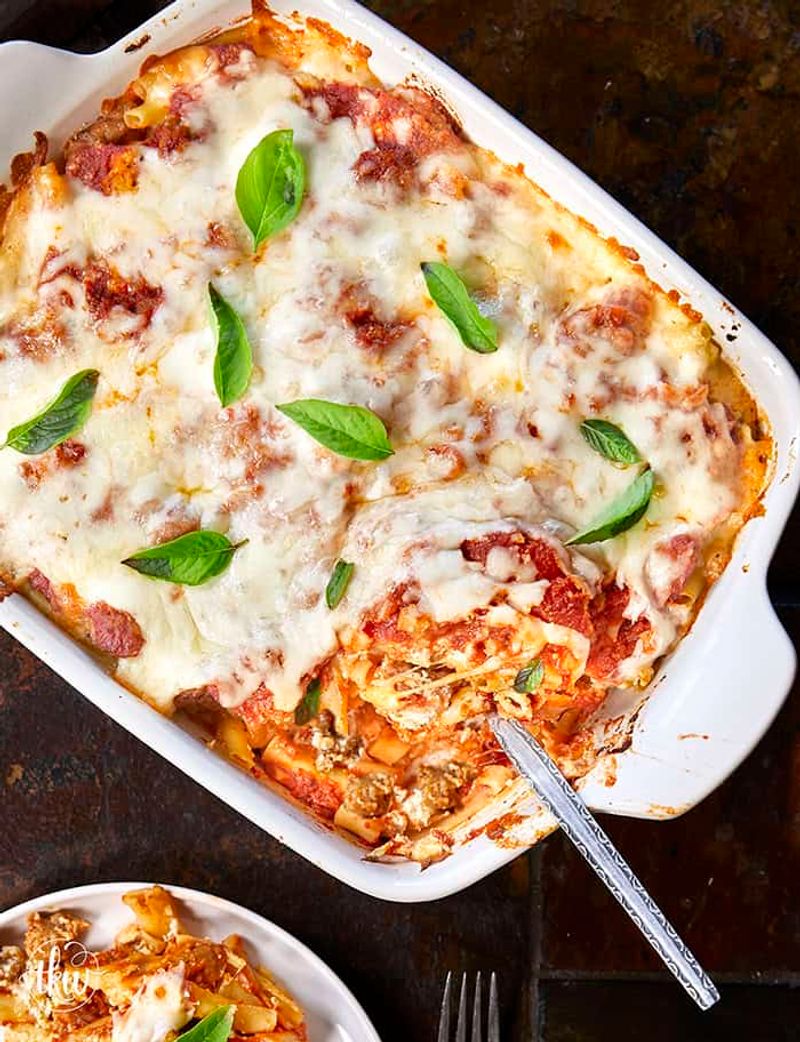 Baked Ziti “Date Night Edition”