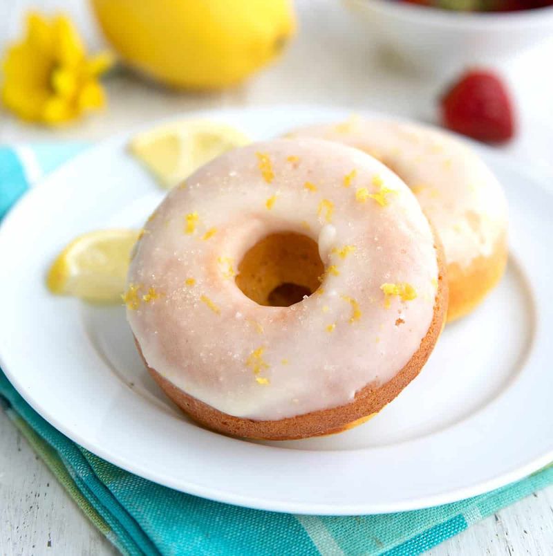 Lemon Glazed Donuts