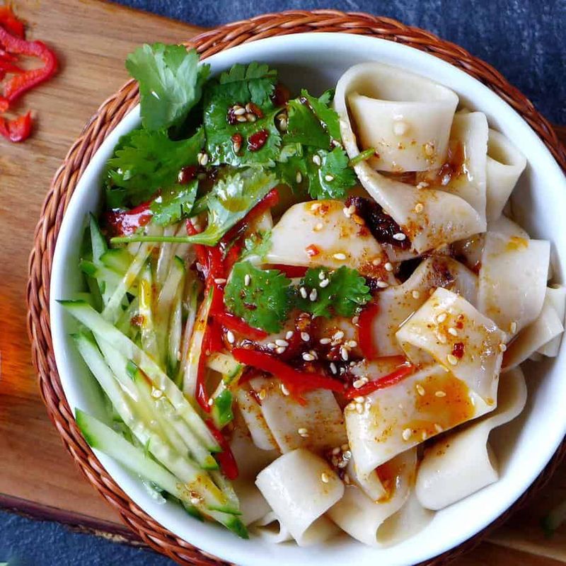Liangpi (Chinese Cold Skin Noodles)