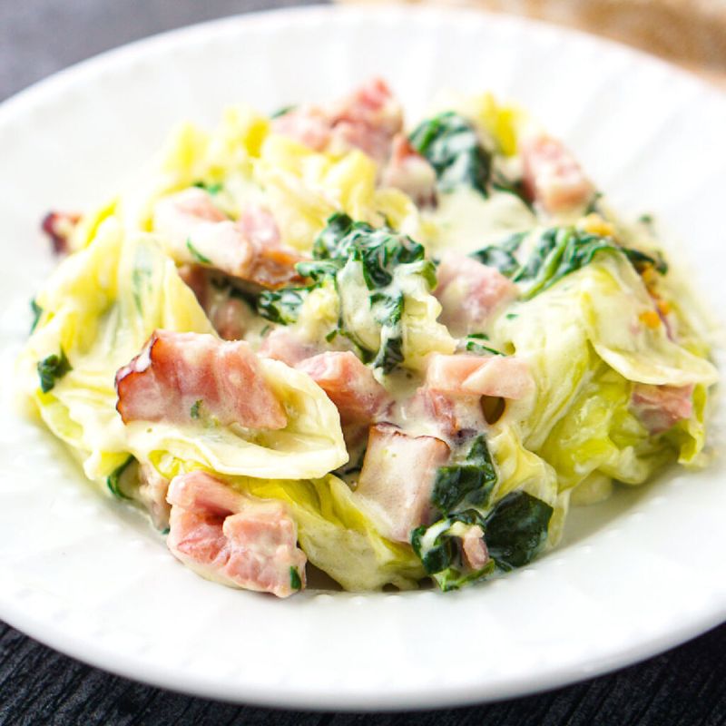 Ham and Cabbage Casserole