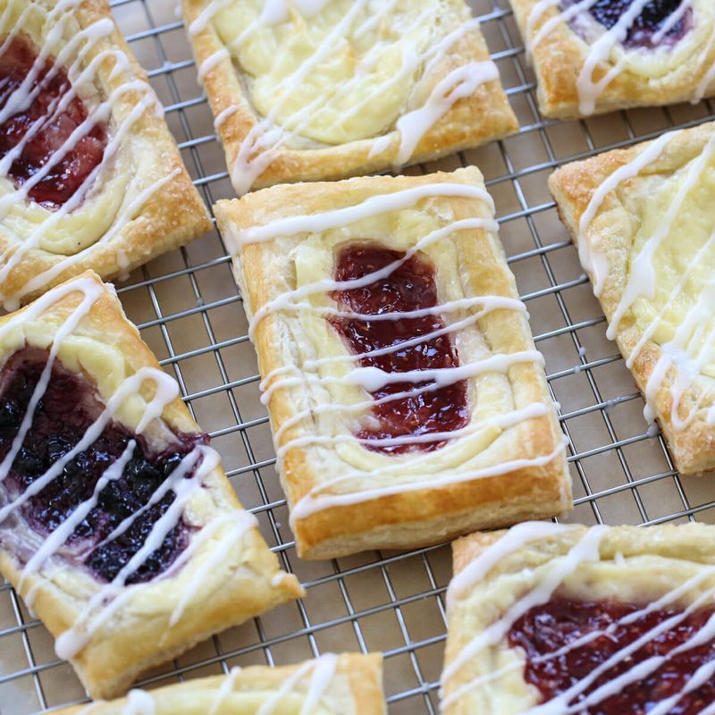 Puff Pastry Breakfast Danishes