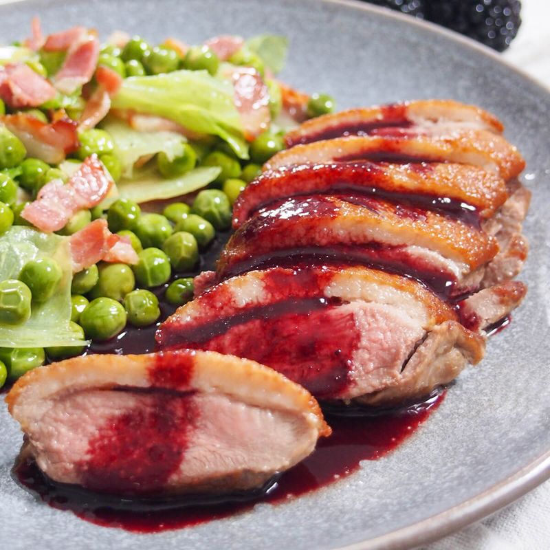 Duck Breast with Plum Sauce