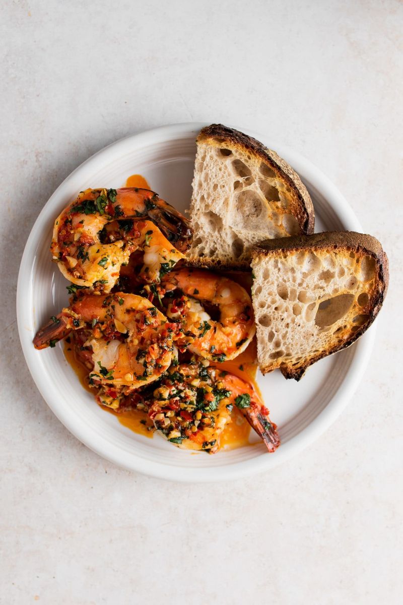 Calabrian Chili Butter Shrimp