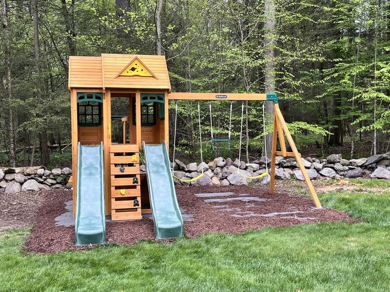 Placing Play Sets and Patios Right Against the Treeline