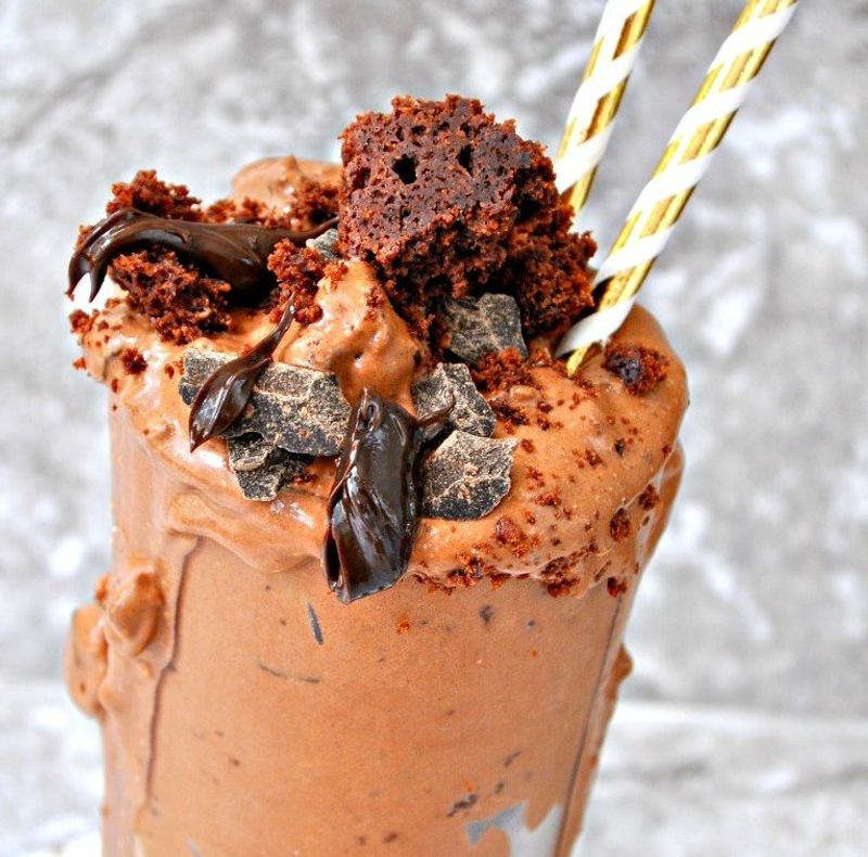 Cookie Dough Brownie Blizzard (custom)
