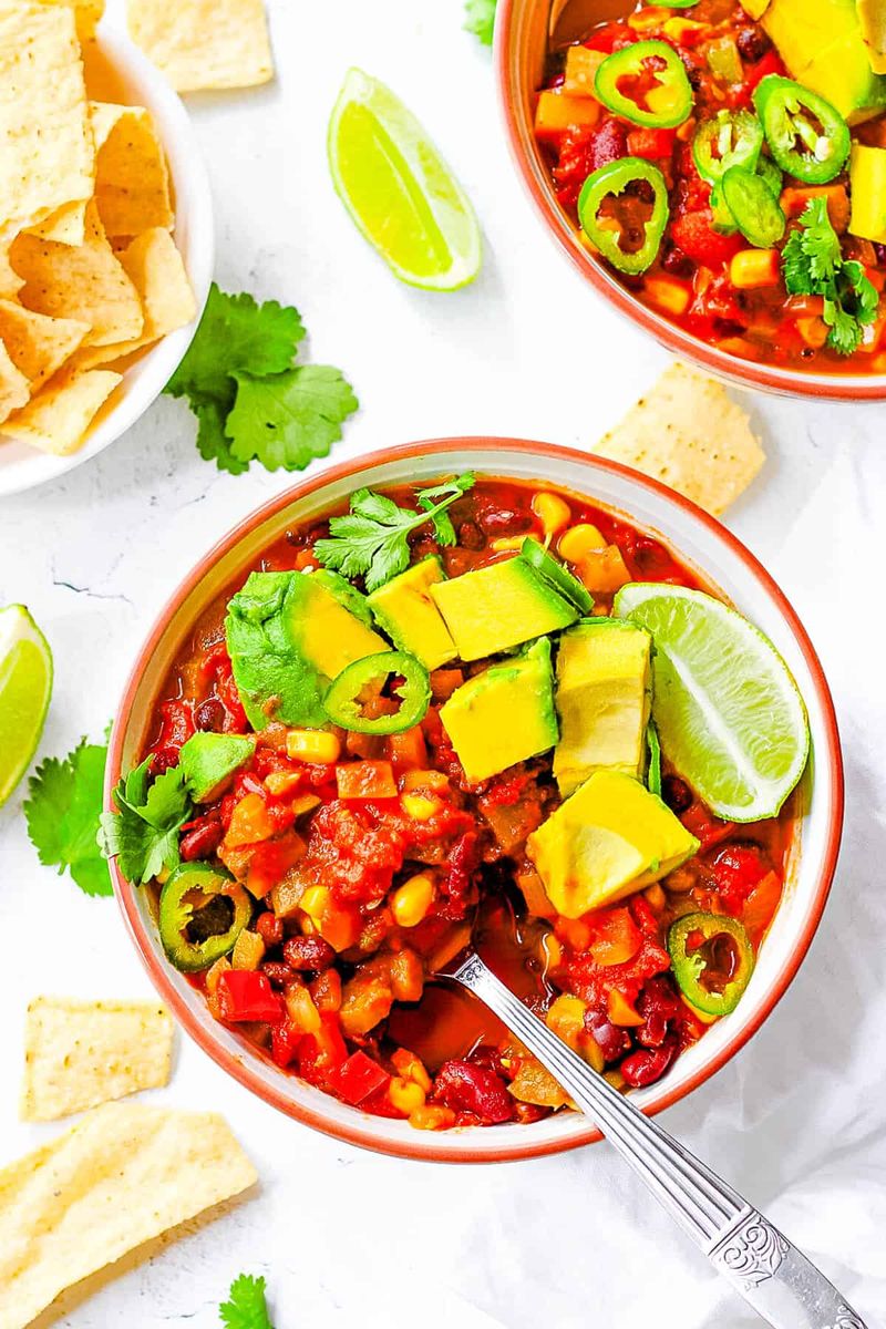 Black Bean Chili That Gets Better Over Time