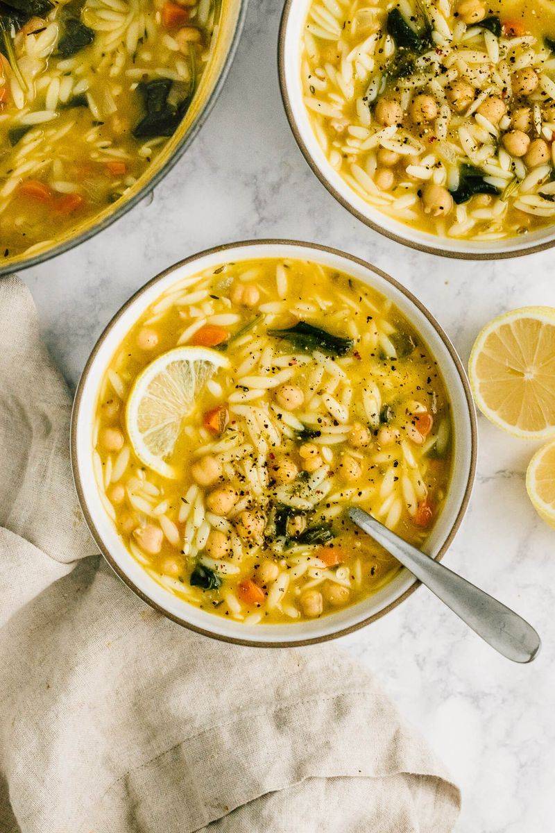 Lemon Chickpea Soup
