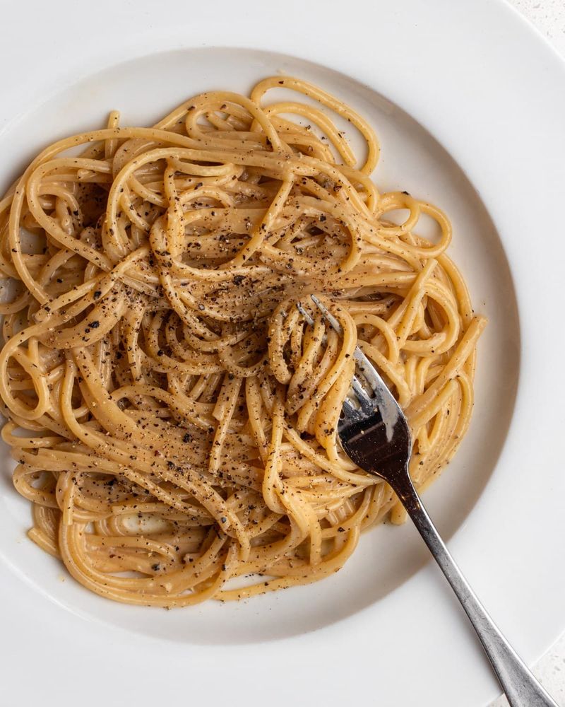 Cacio e Pepe With Crispy Breadcrumbs