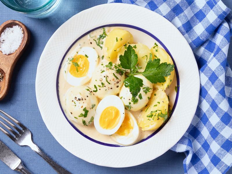 Senfeier (Eggs in Mustard Sauce)