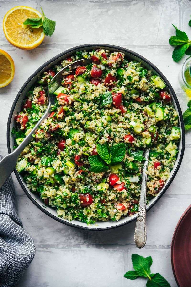 Quinoa Tabbouleh-Style Salad