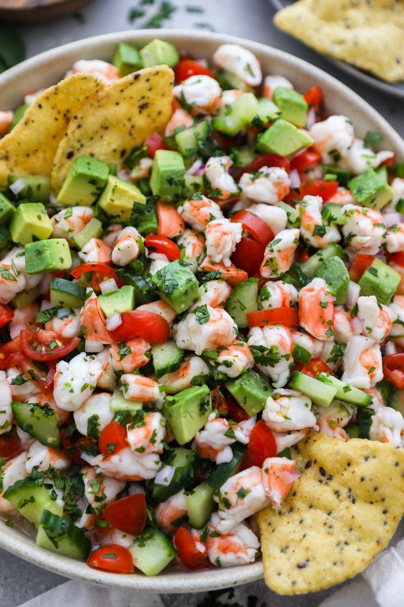 Avocado and Shrimp Ceviche