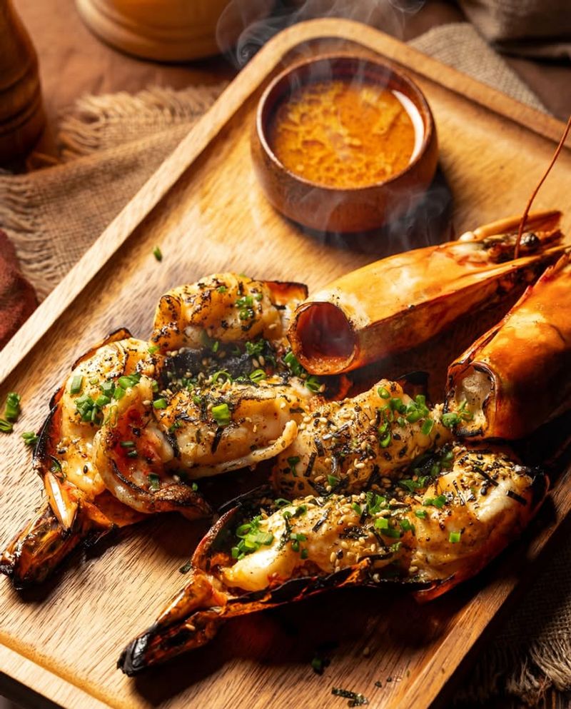 Seafood with Gulf flavors