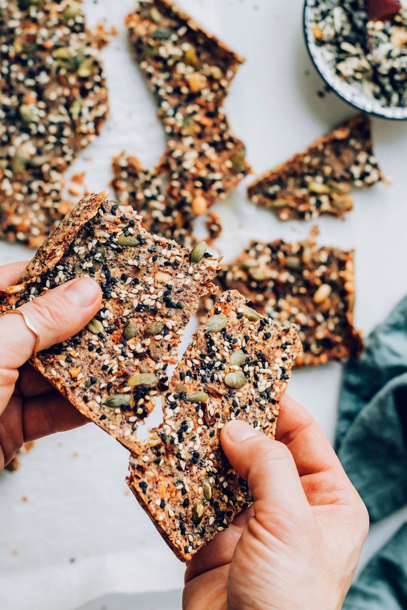 Chia Seed Crackers