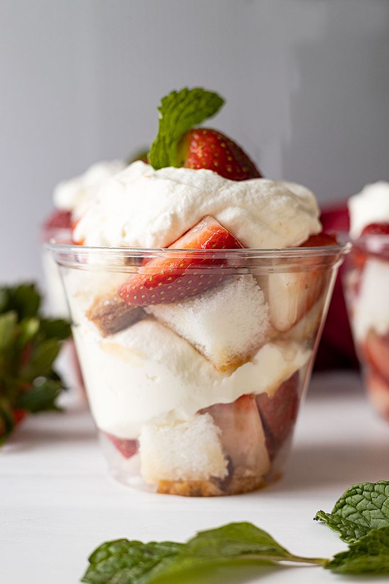 Strawberry Shortcake Cups