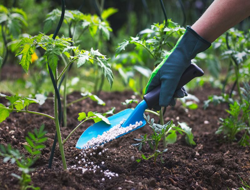 A Careful Side-Dressing Supports the Next Leaves