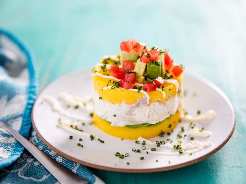 Causa de Atun (Peruvian Causa)