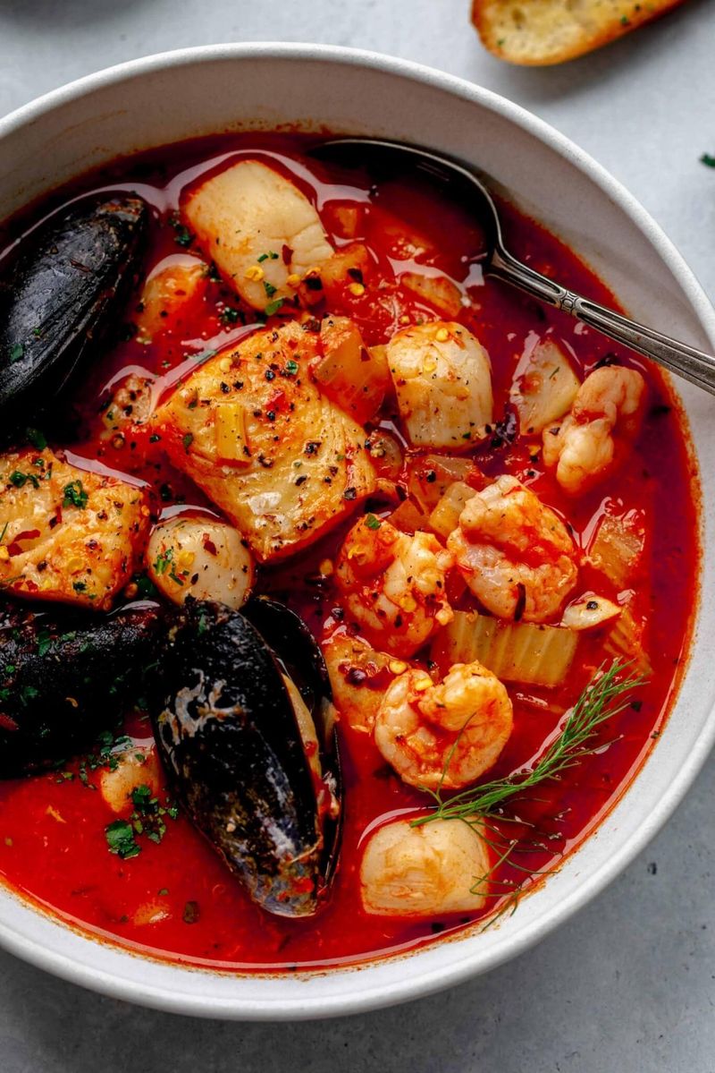 Cioppino (Italian-American Seafood Stew)