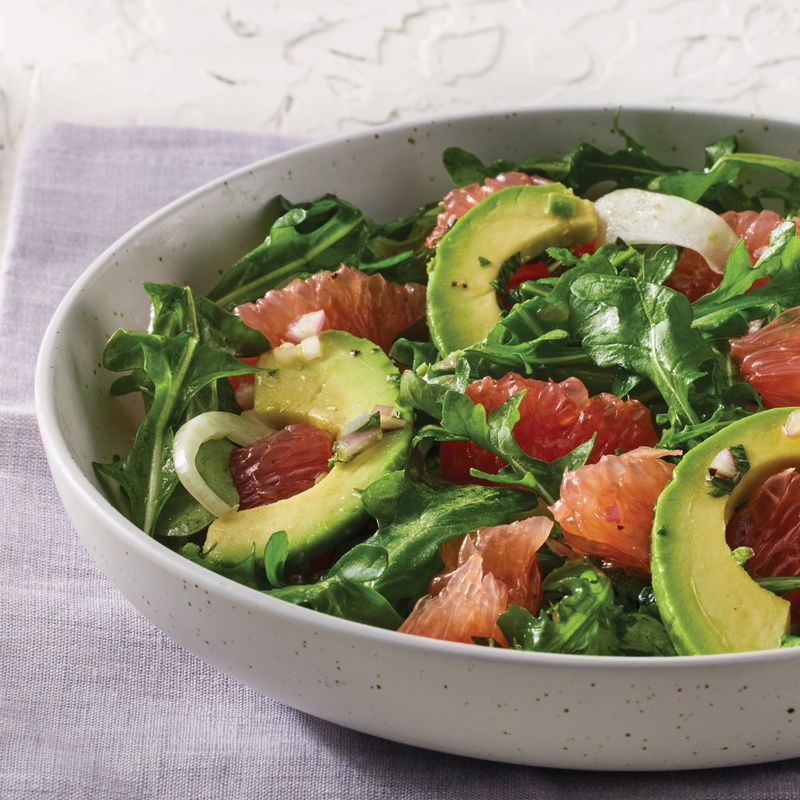 Grapefruit and Avocado Salad