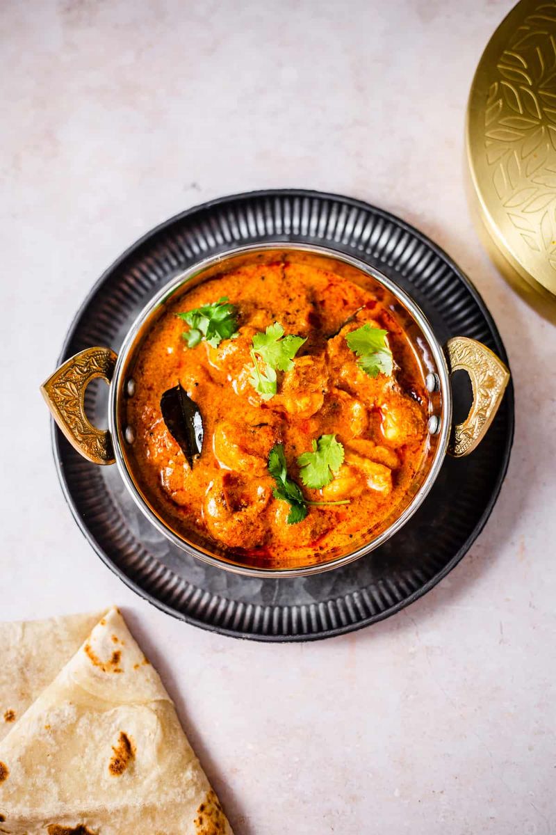 Indian Spicy Shrimp Masala