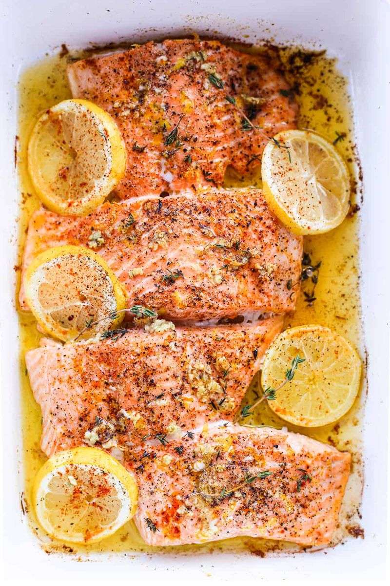 Easy Oven Baked Salmon