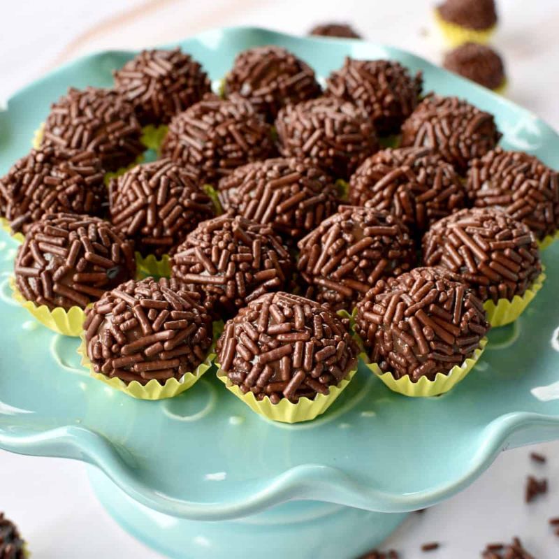 Brigadeiro-filled pastries