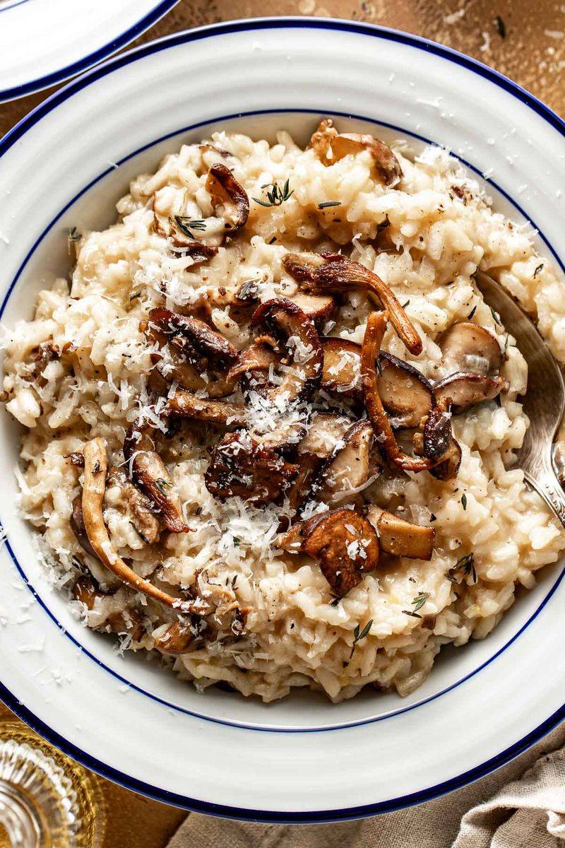 Creamy Mushroom Risotto