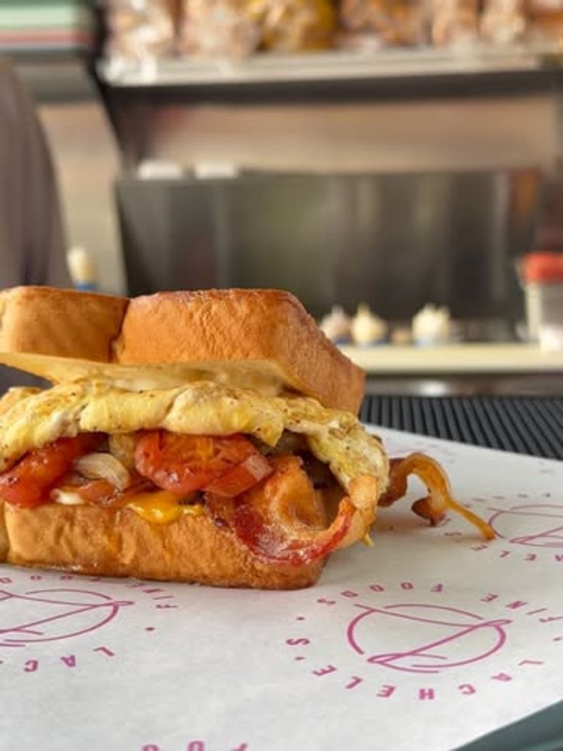 Iowa – Bacon-Cheddar Grilled Cheese on Texas Toast