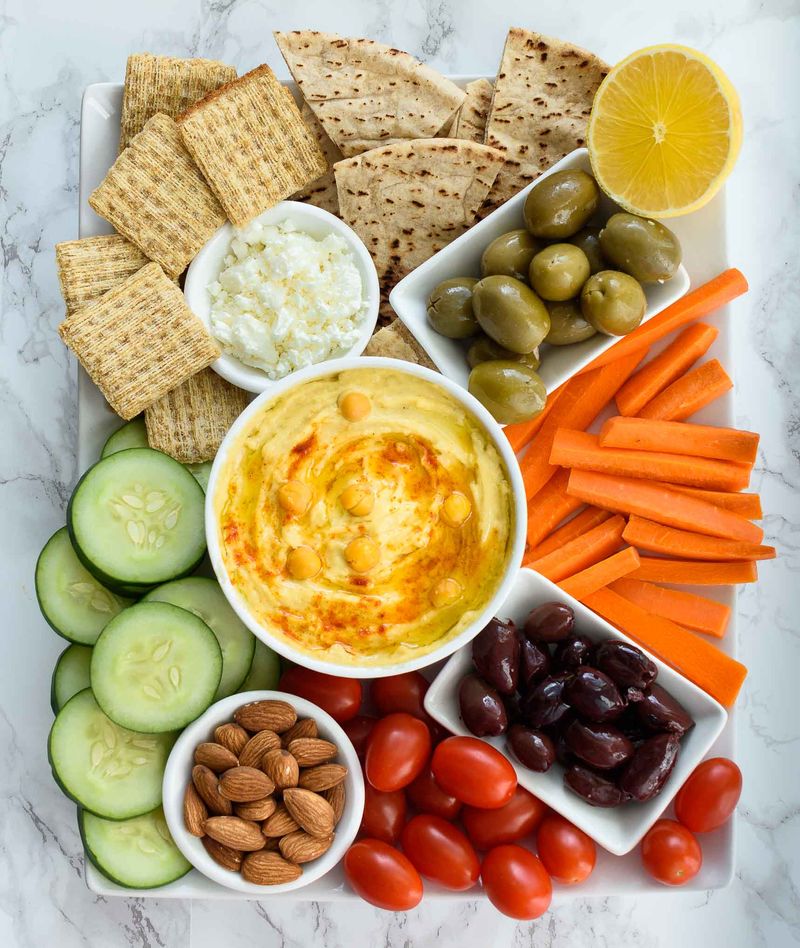 Hummus Snack Plate