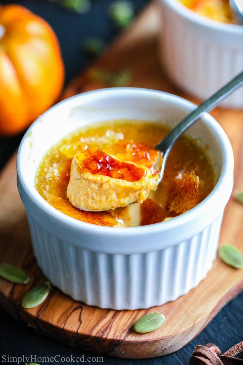 Pumpkin Creme Brulee