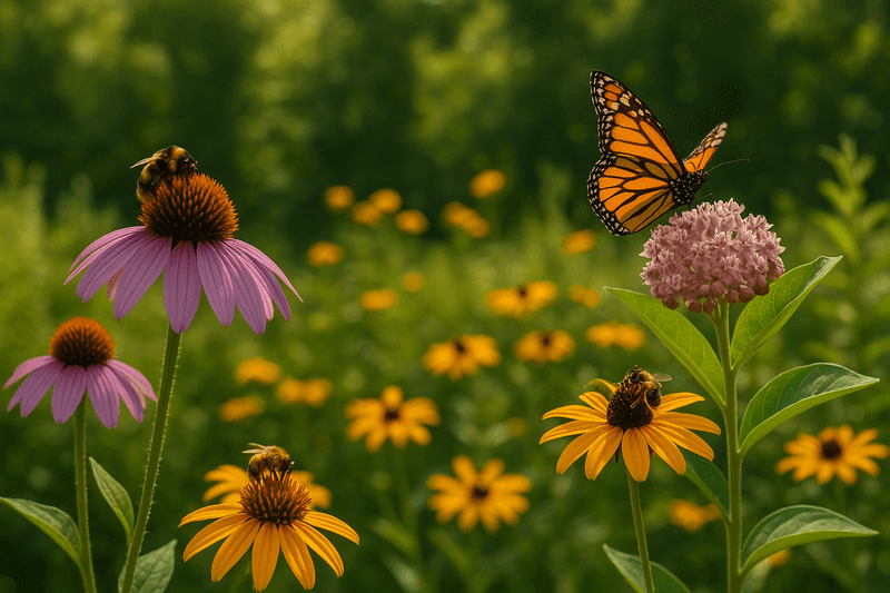 Pair the plant with a broader wildlife habitat