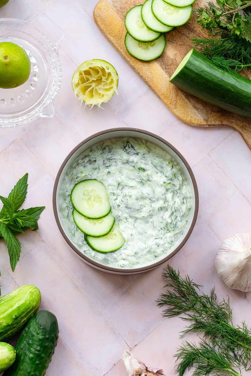 Cucumber Tzatziki Dip