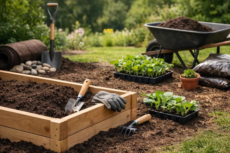 Plan for the harvest you want, then prepare the bed