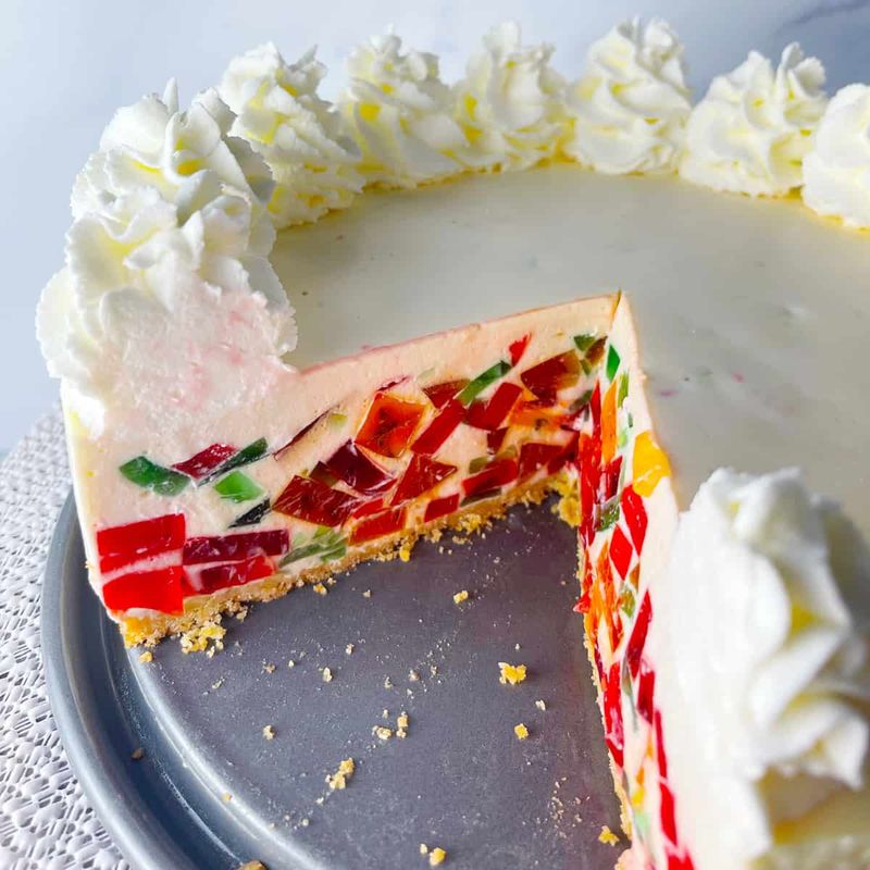 Jello-Based Layered Dessert