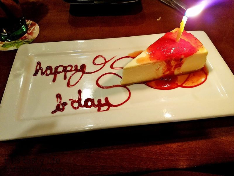 A free birthday dessert no matter what