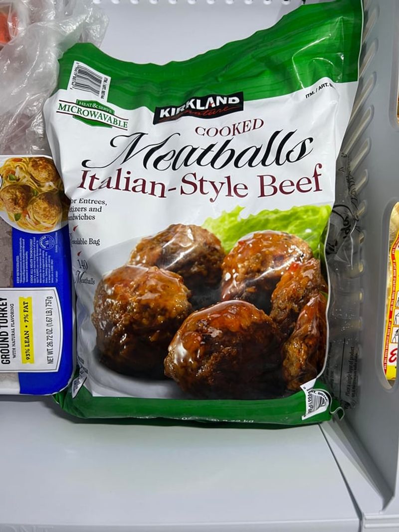 Kirkland Signature Italian Style Beef Meatballs
