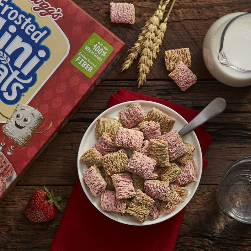 Kellogg’s Frosted Mini-Wheats Strawberry