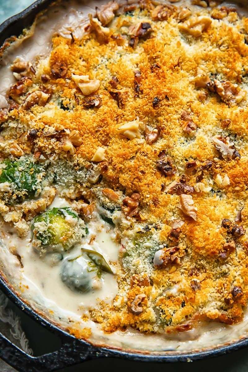 Brussels Sprouts Gratin