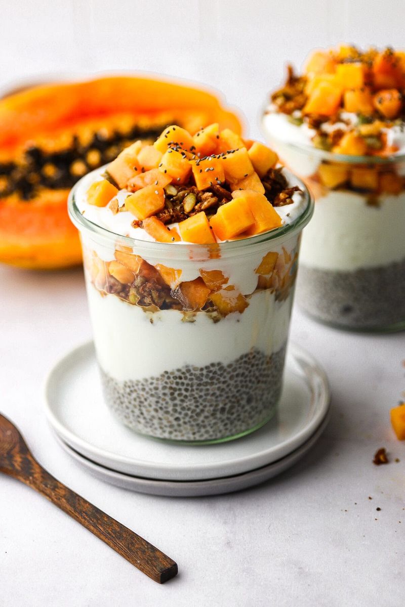 Yogurt Parfait with Chia Seeds