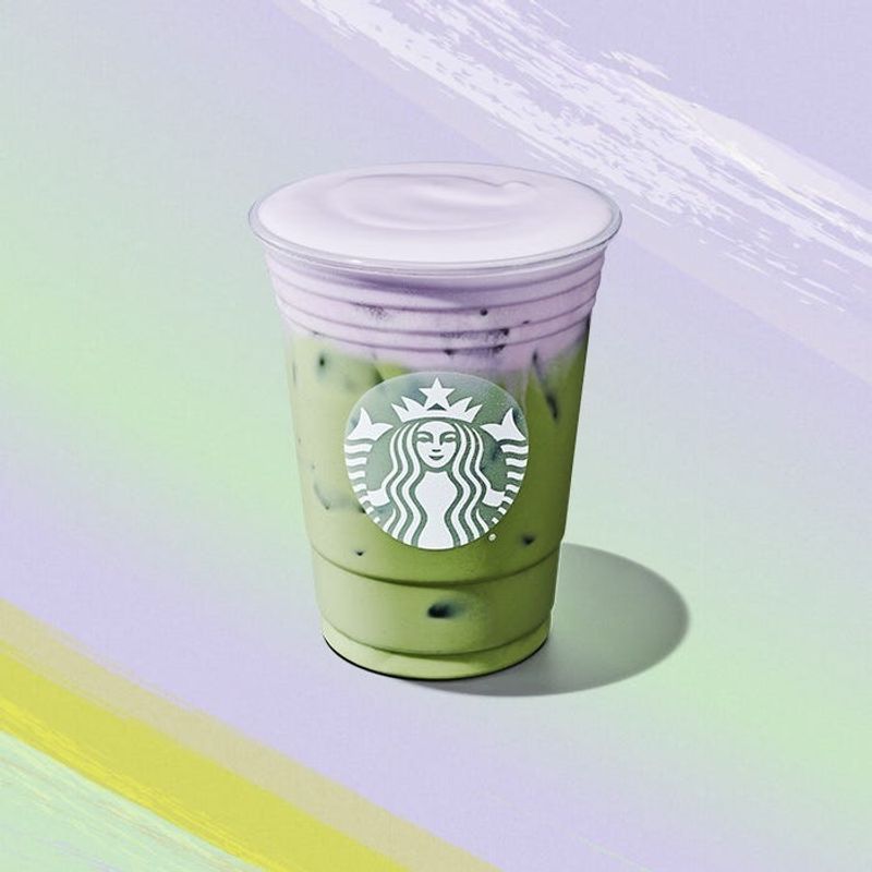Returning: Iced Lavender Cream Matcha