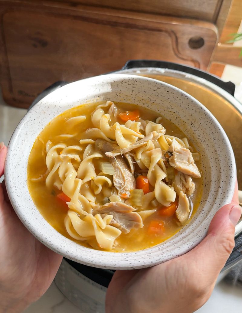 Instant Pot Chicken Noodle Soup
