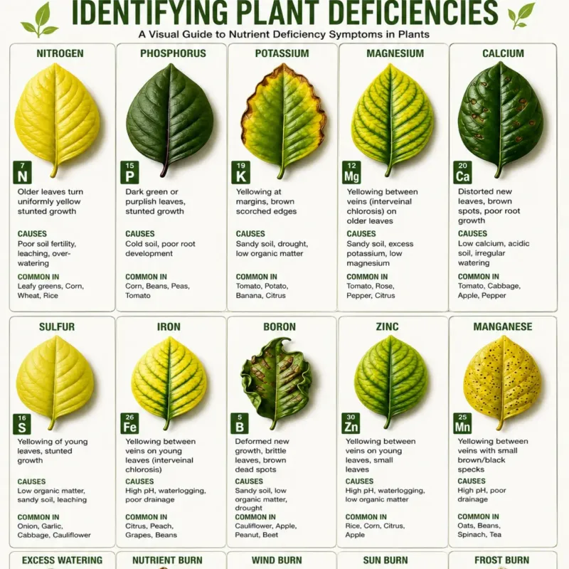 Nutrient Deficiency or Incorrect Fertilization