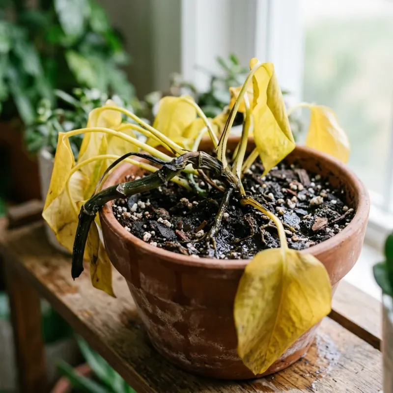 Wilting does not always mean underwatering