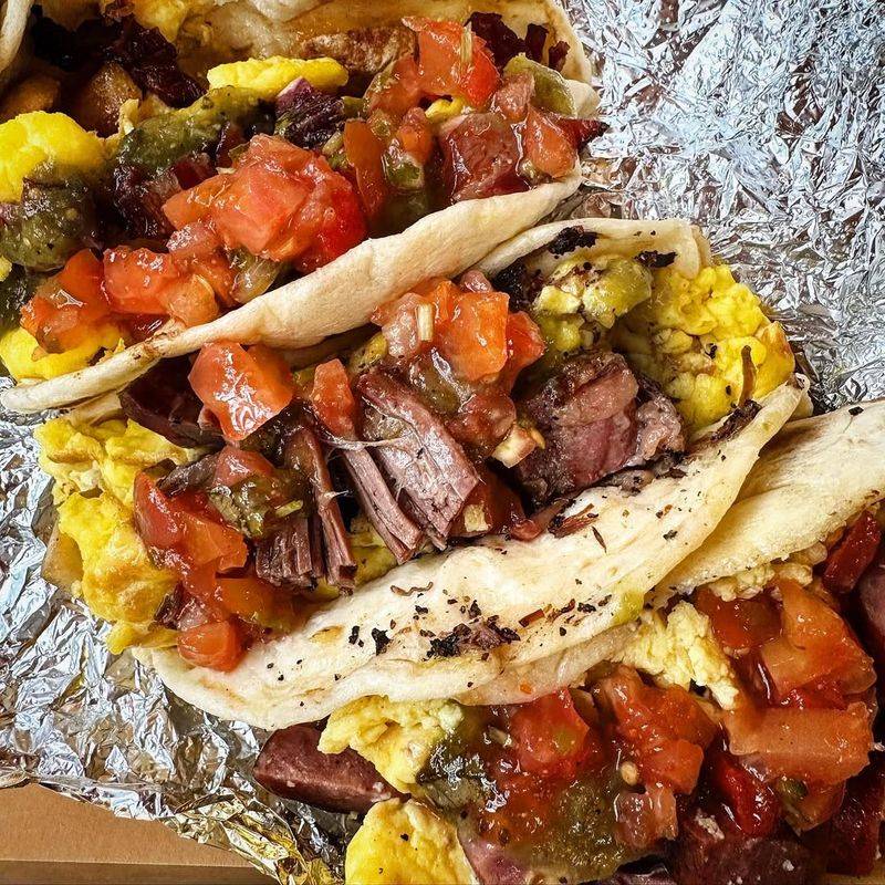 Texas: Bacon Brisket Tacos